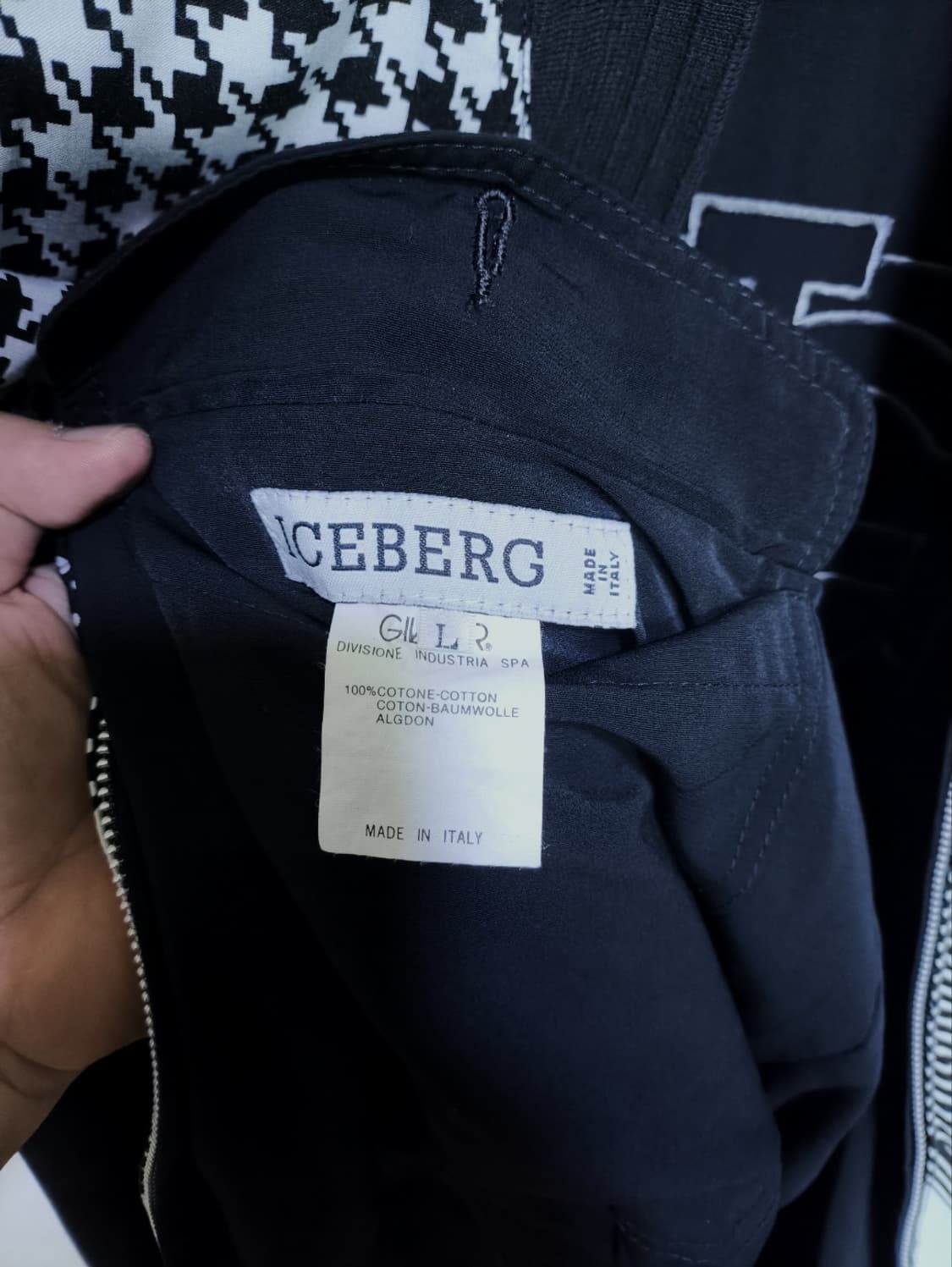 L 아이스버그 이태리 양면 리버시블 블루종 집업 상품이미지7