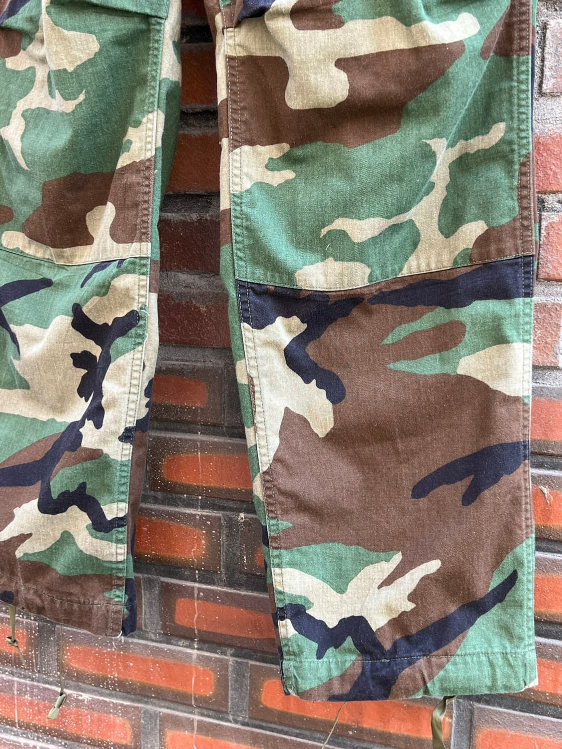 90's [35] 미군 우드랜드 BDU 커스텀 립스탑 밀리터리 팬츠 상품이미지5