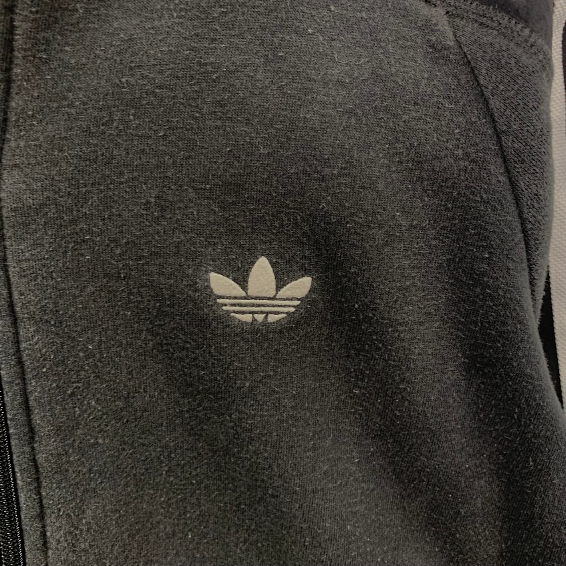 아디다스 사이드라인 블랙 후드집업 상품이미지4