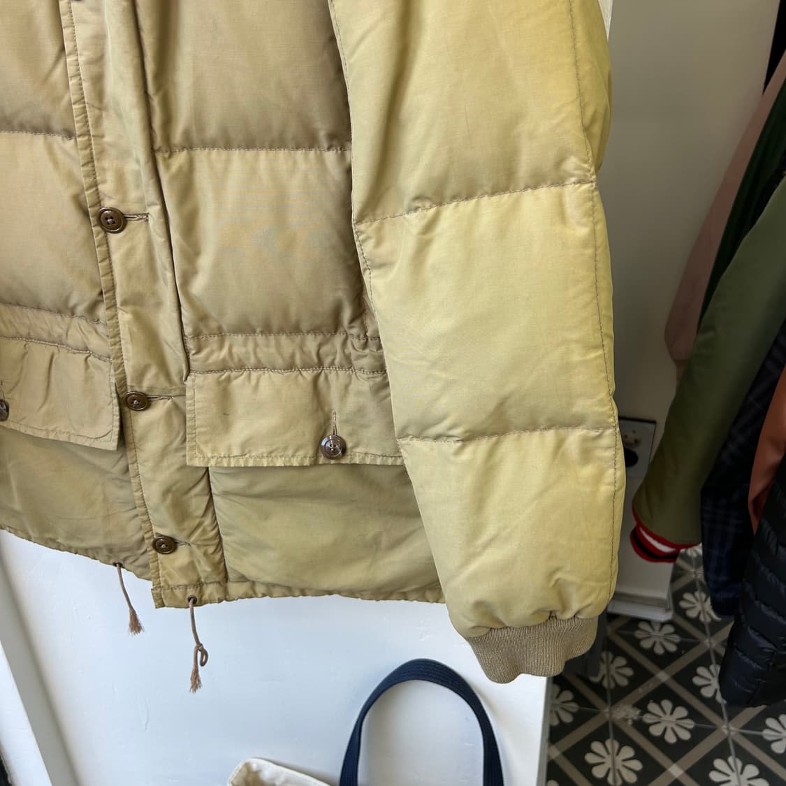 폴로 랄프로렌 00s 베이지 카라코람 패딩  상품이미지3