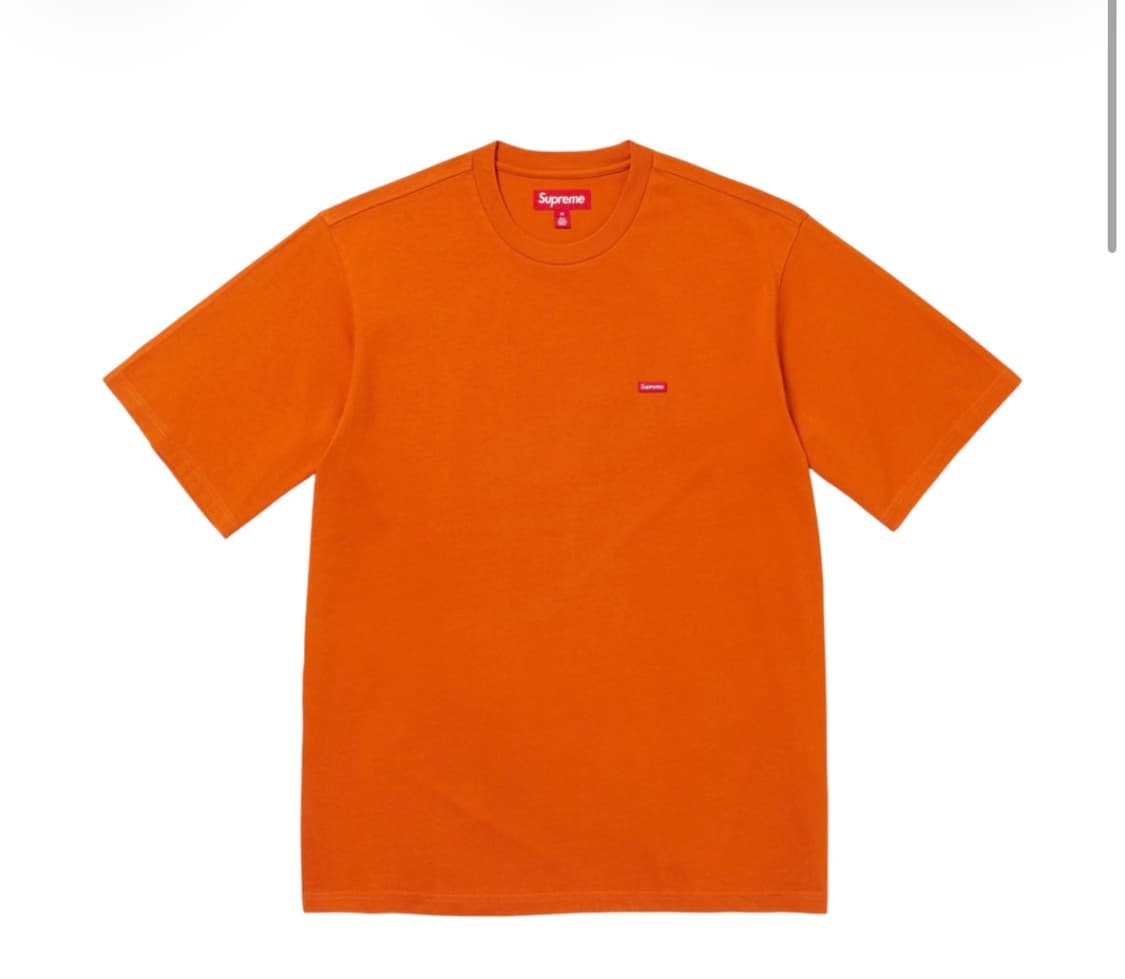 슈프림 스몰 박스 티셔츠 러스트 오렌지 L 상품이미지1