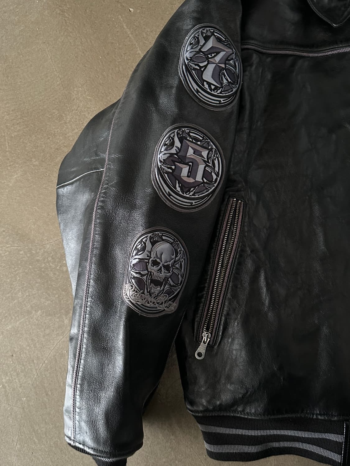 아비렉스 avirex riders king 레더 자켓 상품이미지4