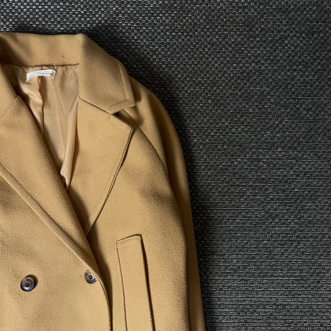 아임스타 베이지 더블코트 상품이미지3