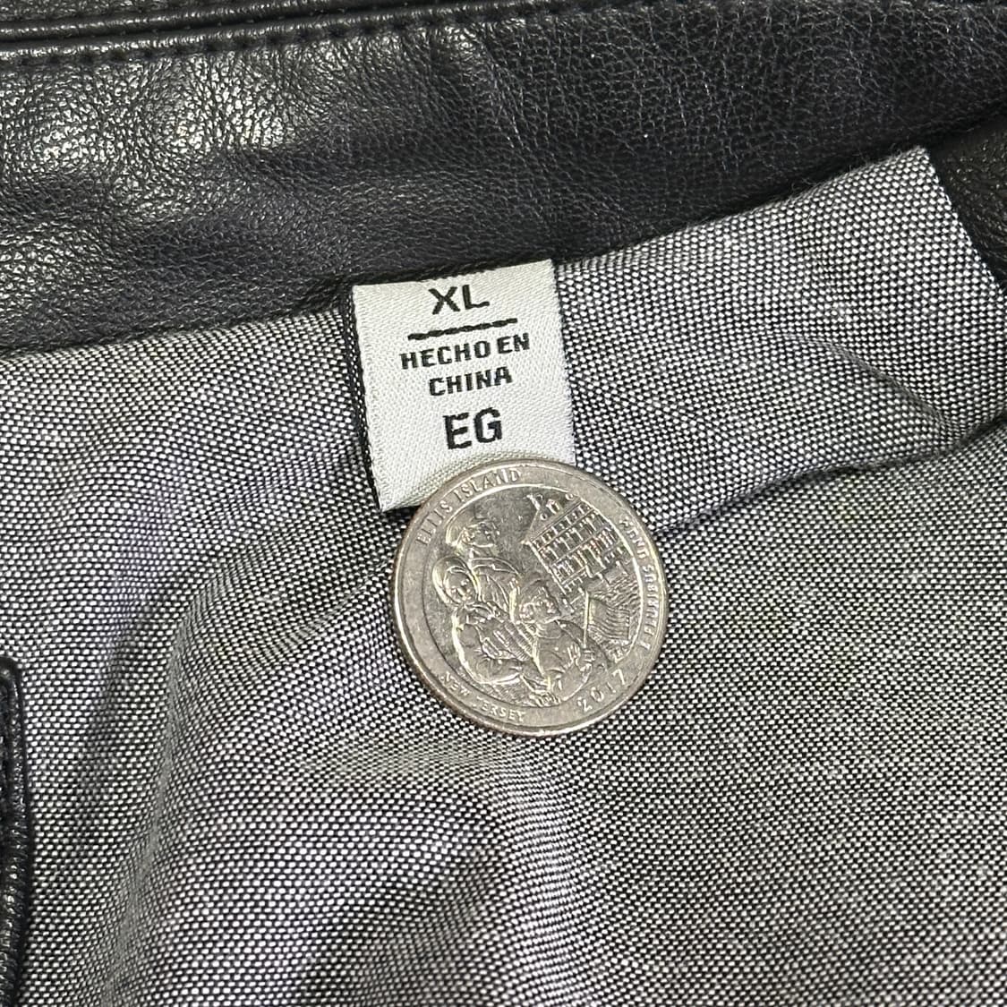 리바이스 레더 트러커 자켓 BLACK XL 상품이미지7