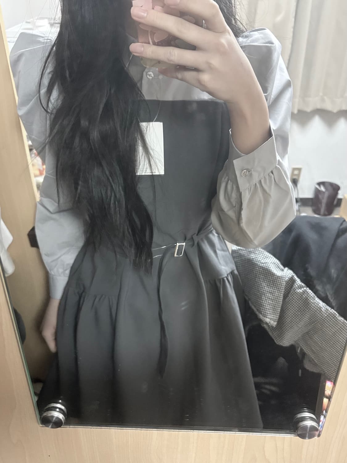 일본 빈티지 프레피 원피스 상품이미지2