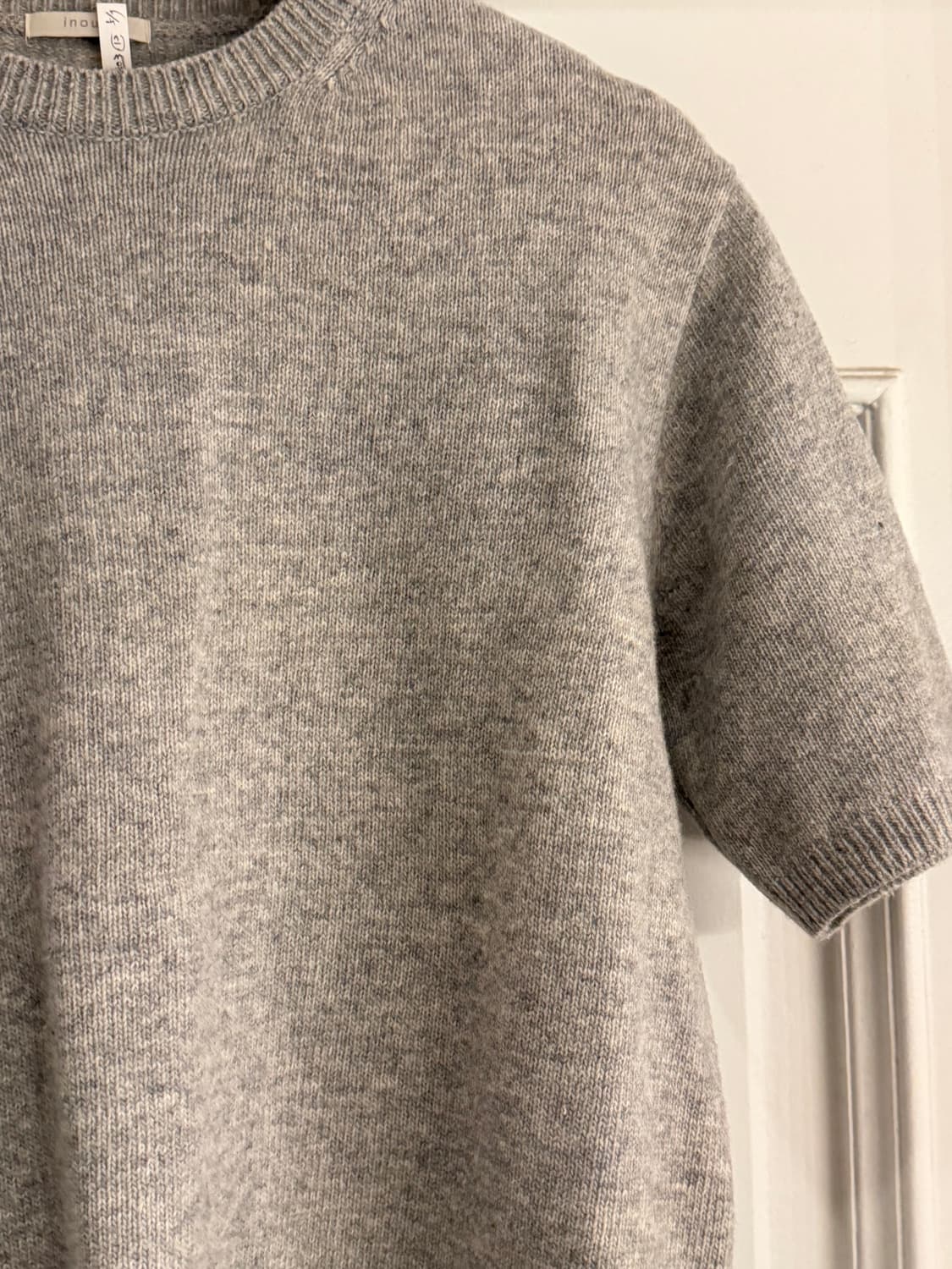 울 니트 반팔 스웨터  상품이미지2