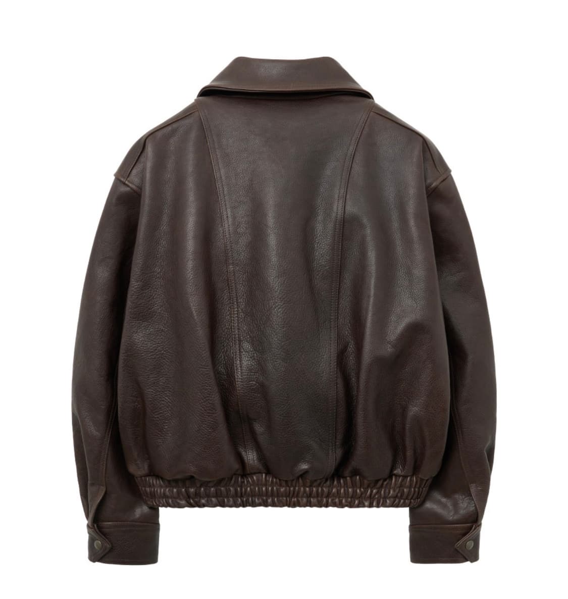 [50] 노이어 kkst 앤틱 카우 레더 가죽 하이넥 블루종 자켓 상품이미지9