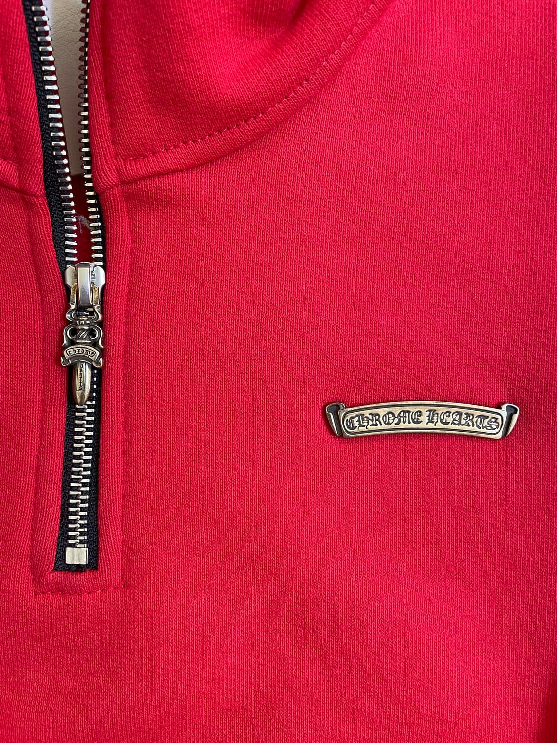 크롬하츠 세메터리 하프 집업 스웨트셔츠 M 상품이미지2