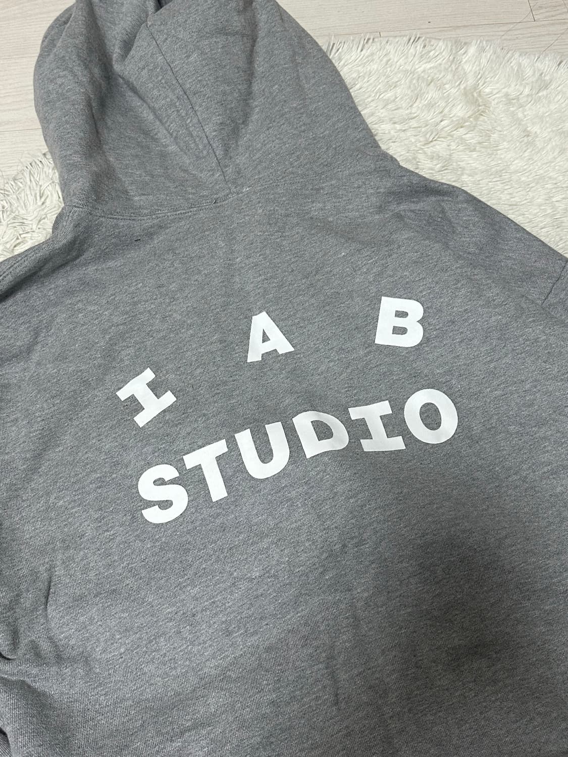 아이앱스튜디오 후드집업 그레이 상품이미지2