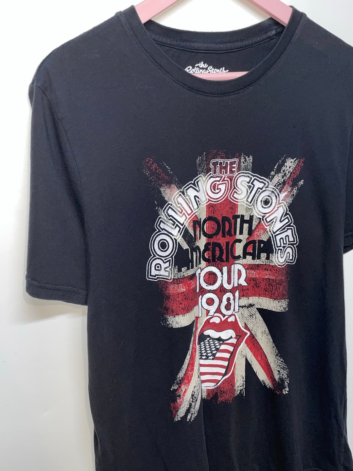 롤링스톤즈 1981 투어 스타일 티셔츠 상품이미지3