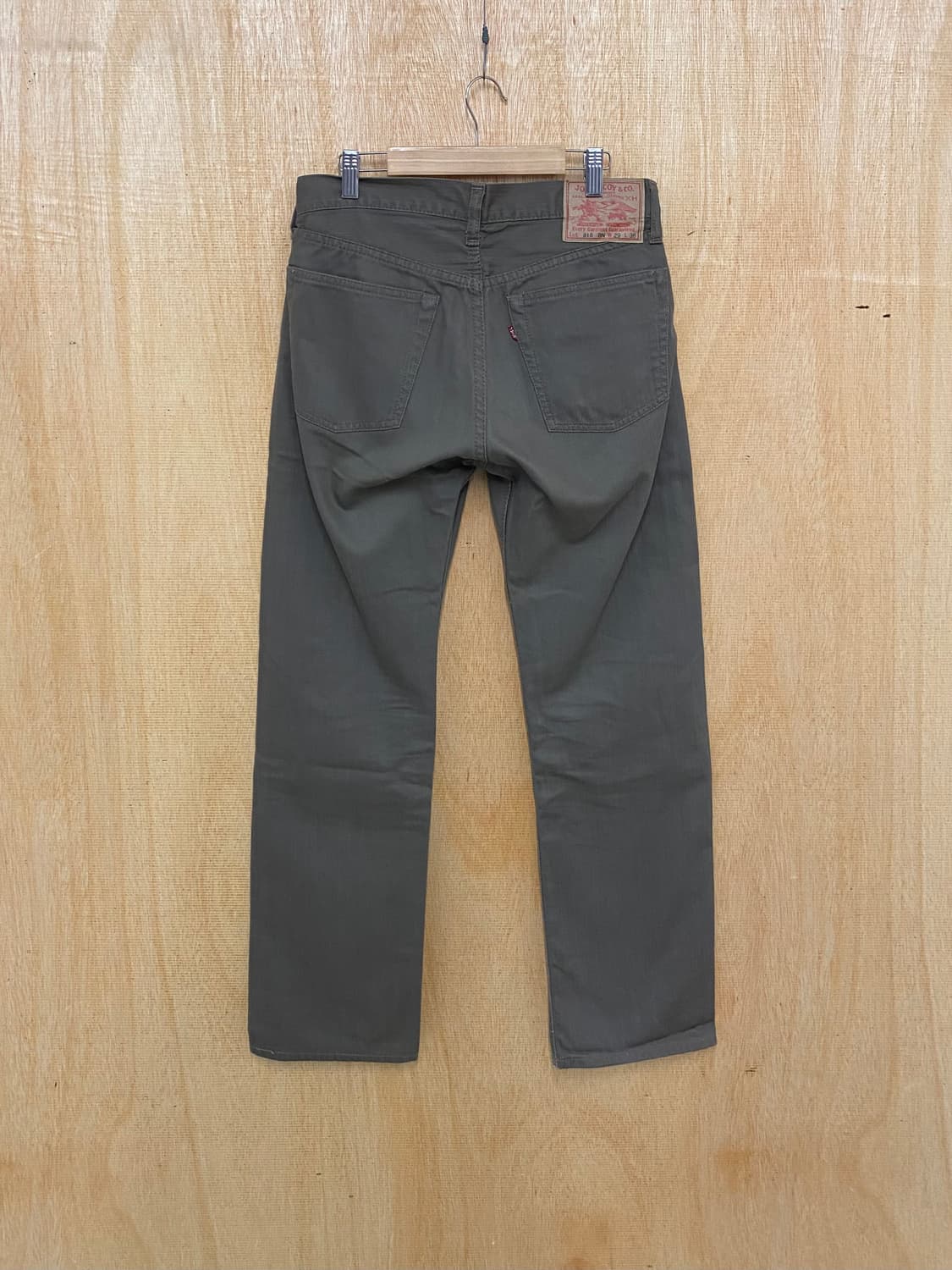 JOE MCCOY brown denim pants 조 맥코이 브라운 데님 상품이미지3
