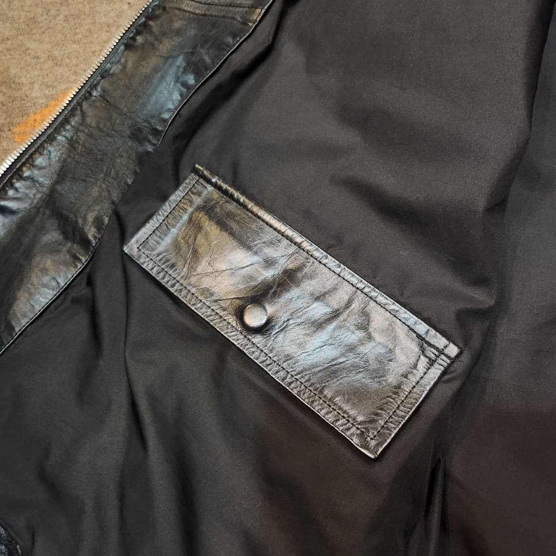 BEAKER 비이커 소가죽 카 코트 105 자켓 상품이미지5