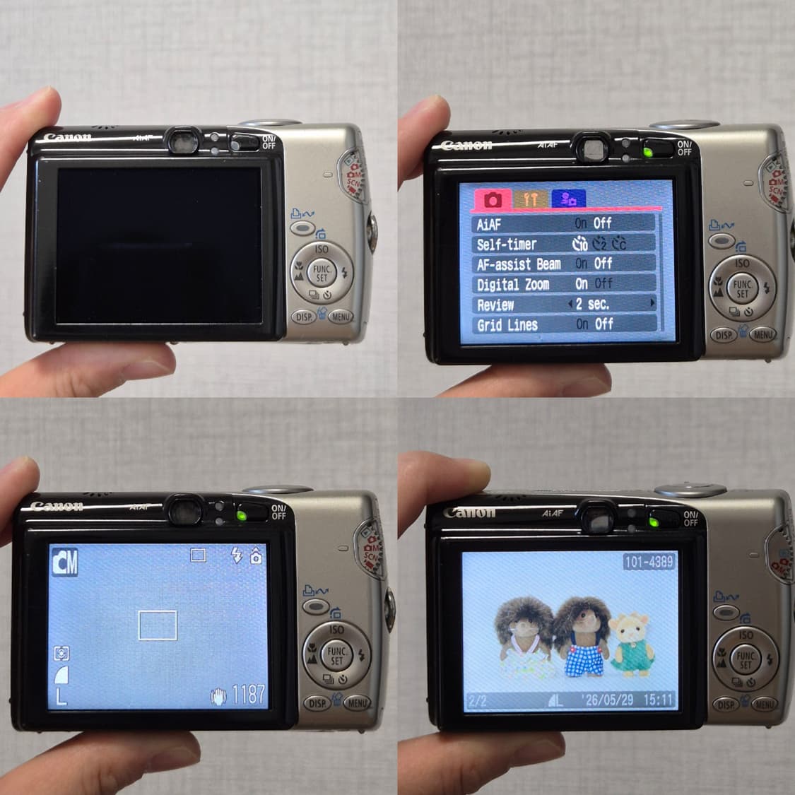 ✨️ Canon IXY 800 IS 🩶 그레이 ✨ 셀럽 감성 상품이미지8