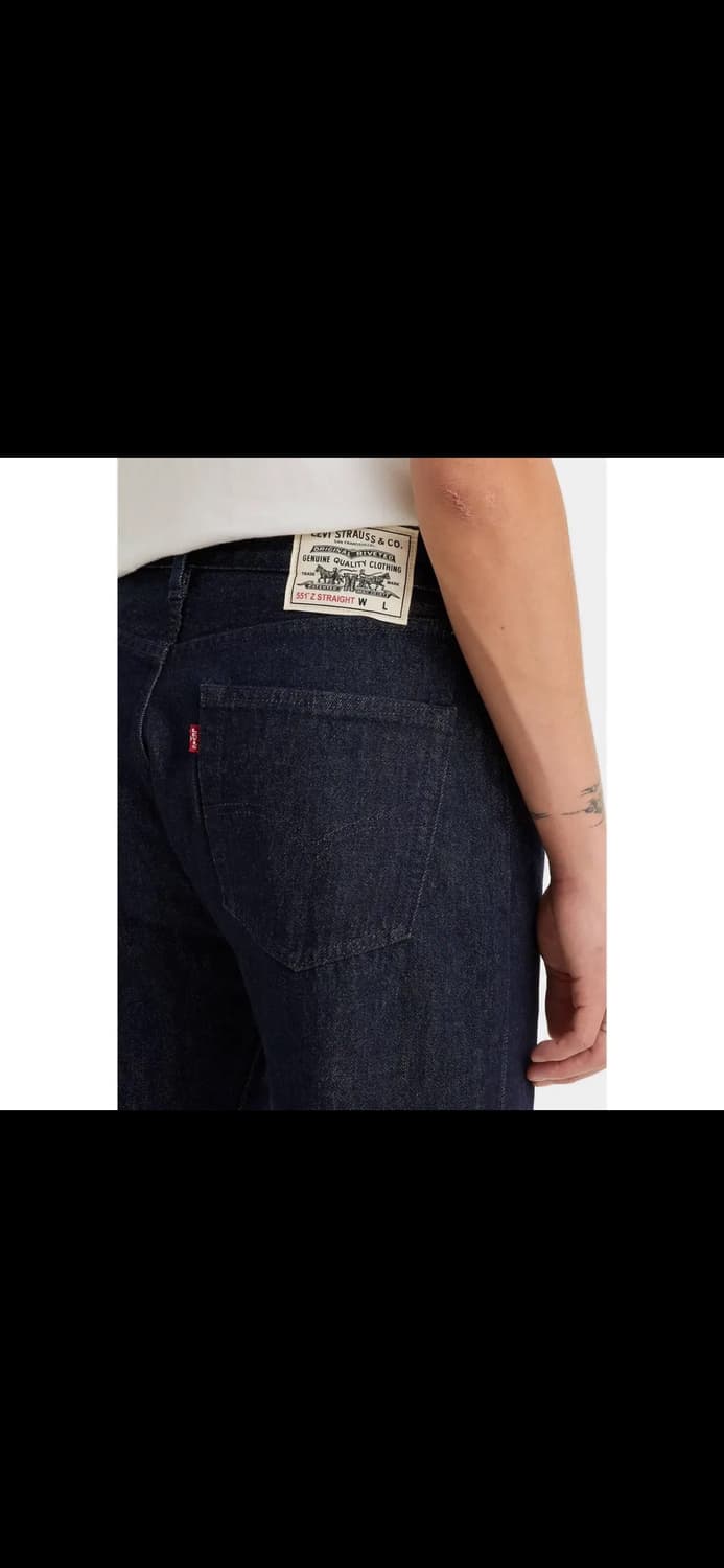 리바이스 웰스레드 551 Z 어센틱 어텐틱 스트레이트 데님 팬츠 상품이미지4