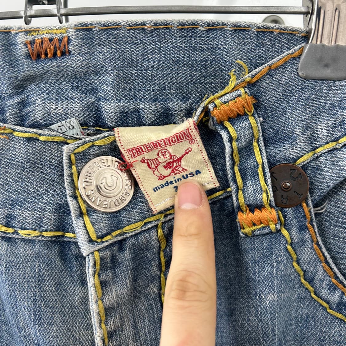 트루릴리전 월드투어 부츠컷 데님 팬츠 상품이미지8