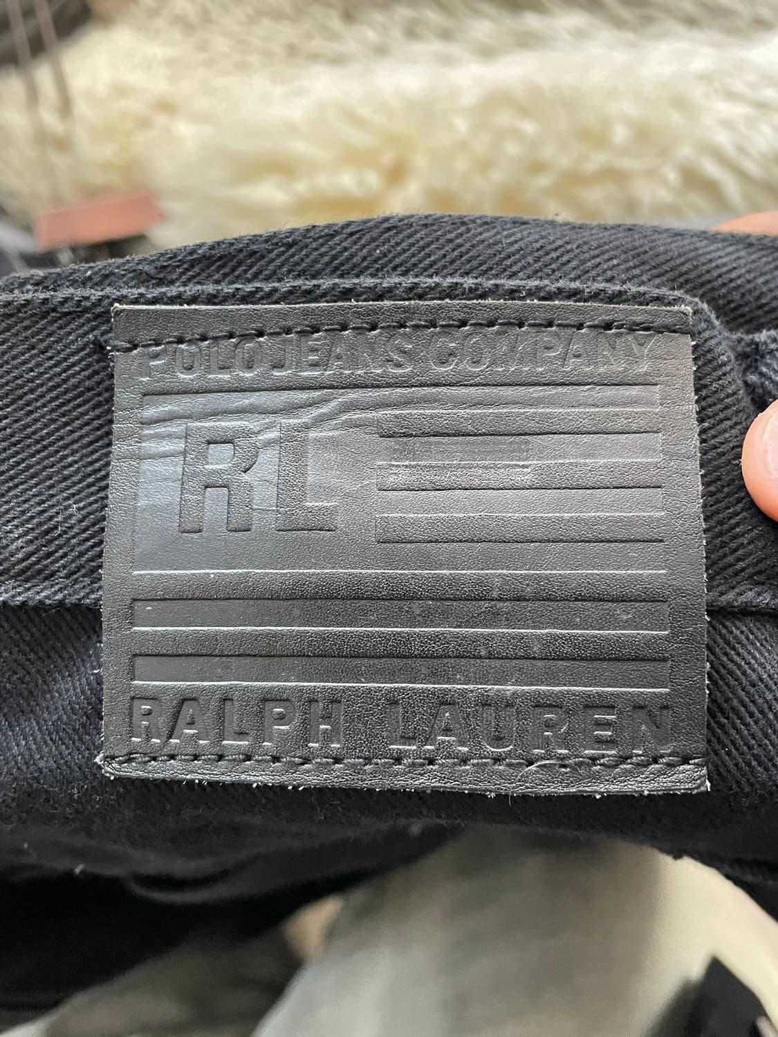 (polo Jeans Co.)폴로 진스 코 루즈 핏 블랙 데님 팬츠바지 상품이미지5