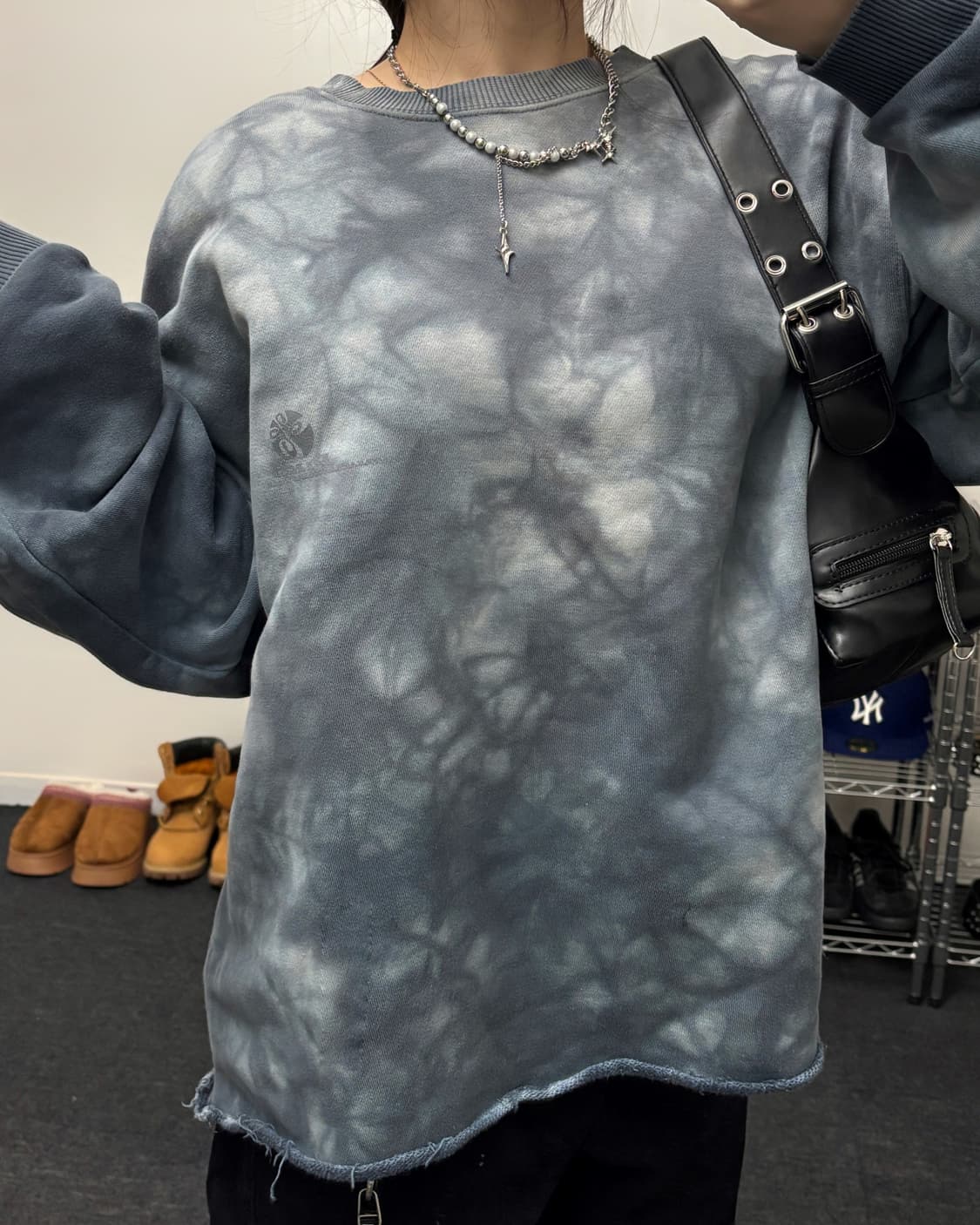 피코 00s 피그먼트 타이다이 맨투맨 상품이미지2