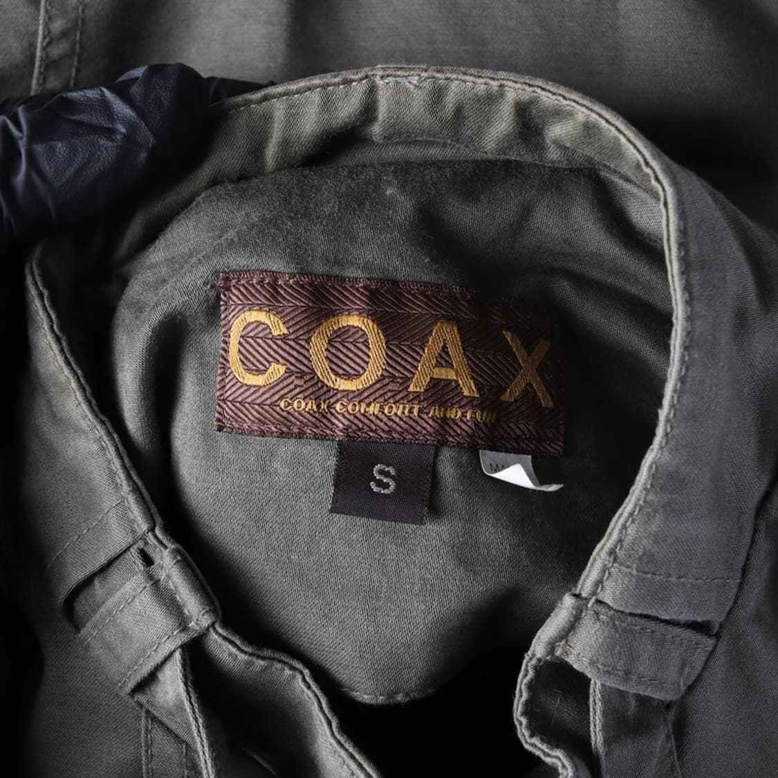 COAX 빈티지 유틸리티 포켓 워크 자켓 카키 S 상품이미지5