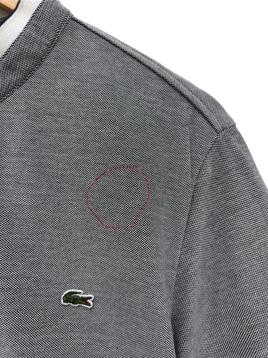 라코스테 헨리넥 반팔 웜그레이(XL)  상품이미지4