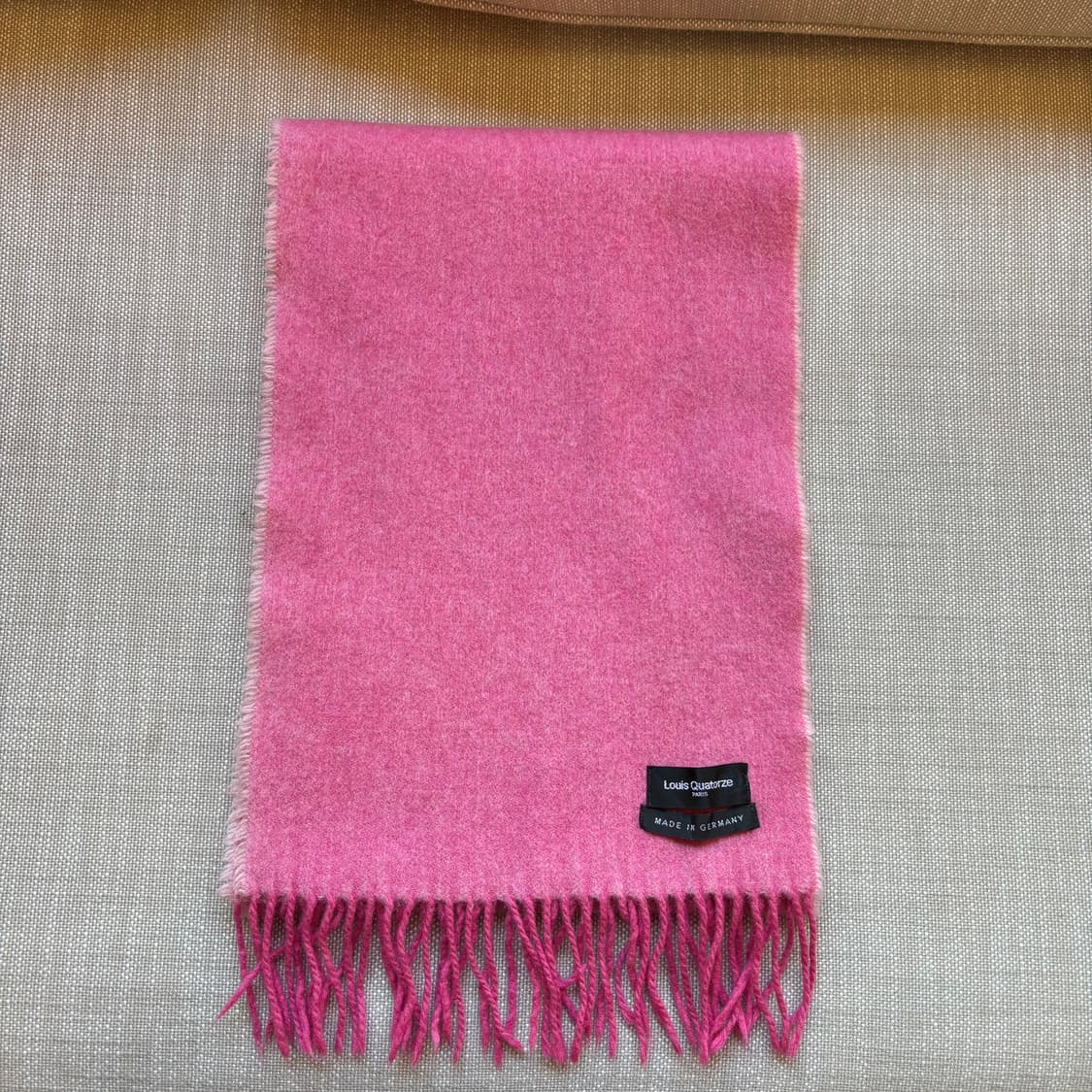 루이까또즈 Louis Quatorze 독일제 캐시미어 100% 투톤 핑크 상품이미지6