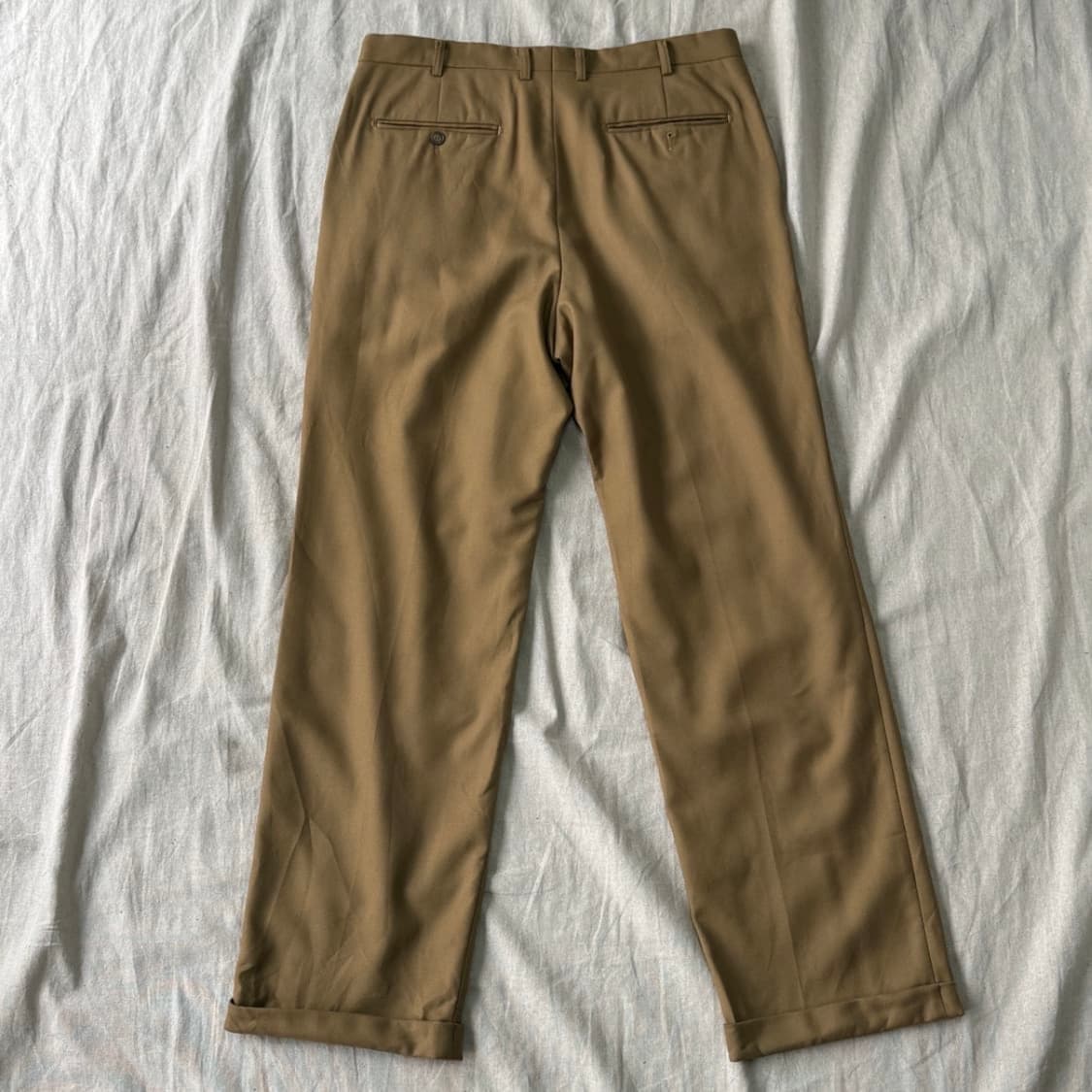 (32) 입생로랑 빈티지 자수 카브라 브라운 치노팬츠 상품이미지4