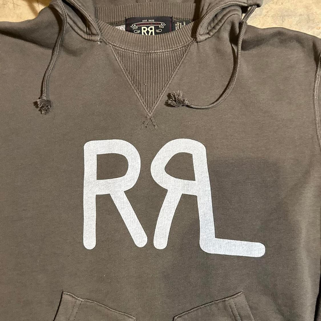 RRL 더블알엘 더블 RL 랜치 로고 후디 상품이미지3