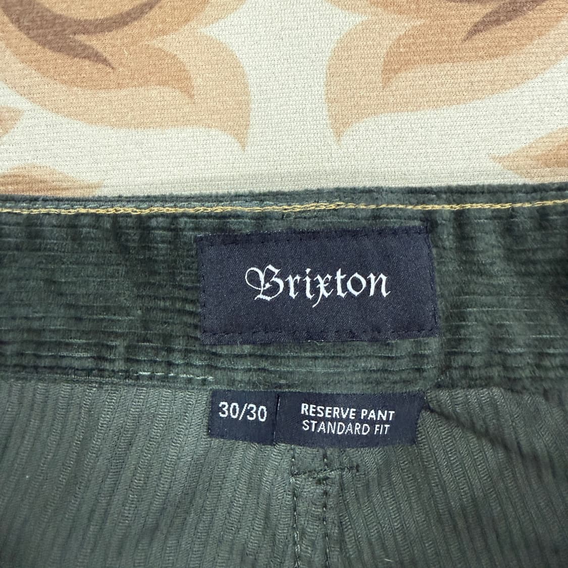 (30)브릭스턴 Brixton 코듀로이 팬츠(올리브) 상품이미지2