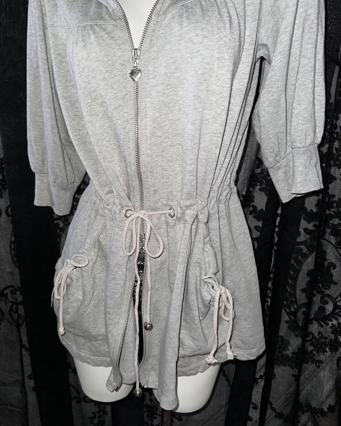 Grey to-Way Lovely Zip-Up 상품이미지2