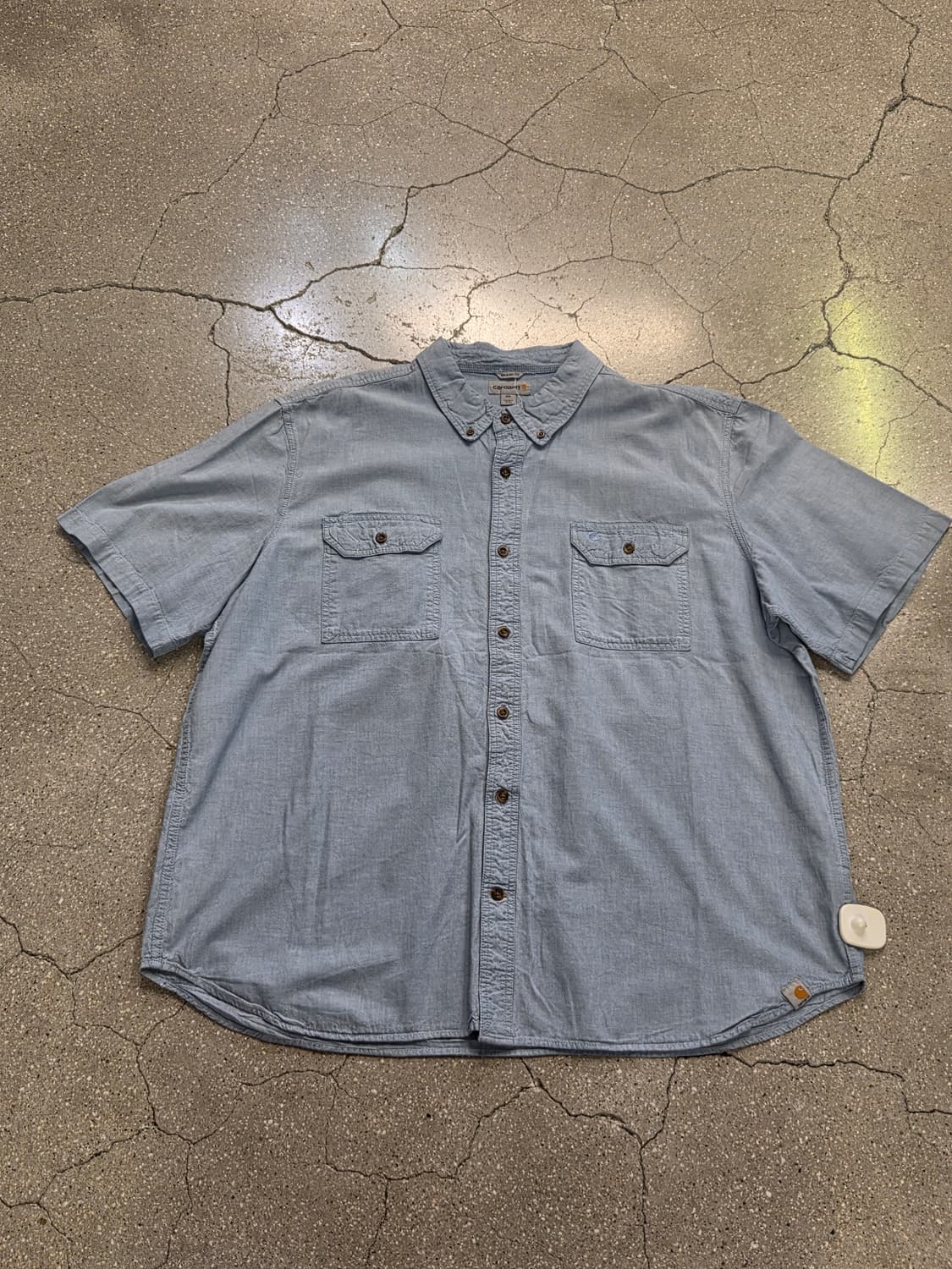 Carhartt 칼하트 연청 반팔셔츠 상품이미지5