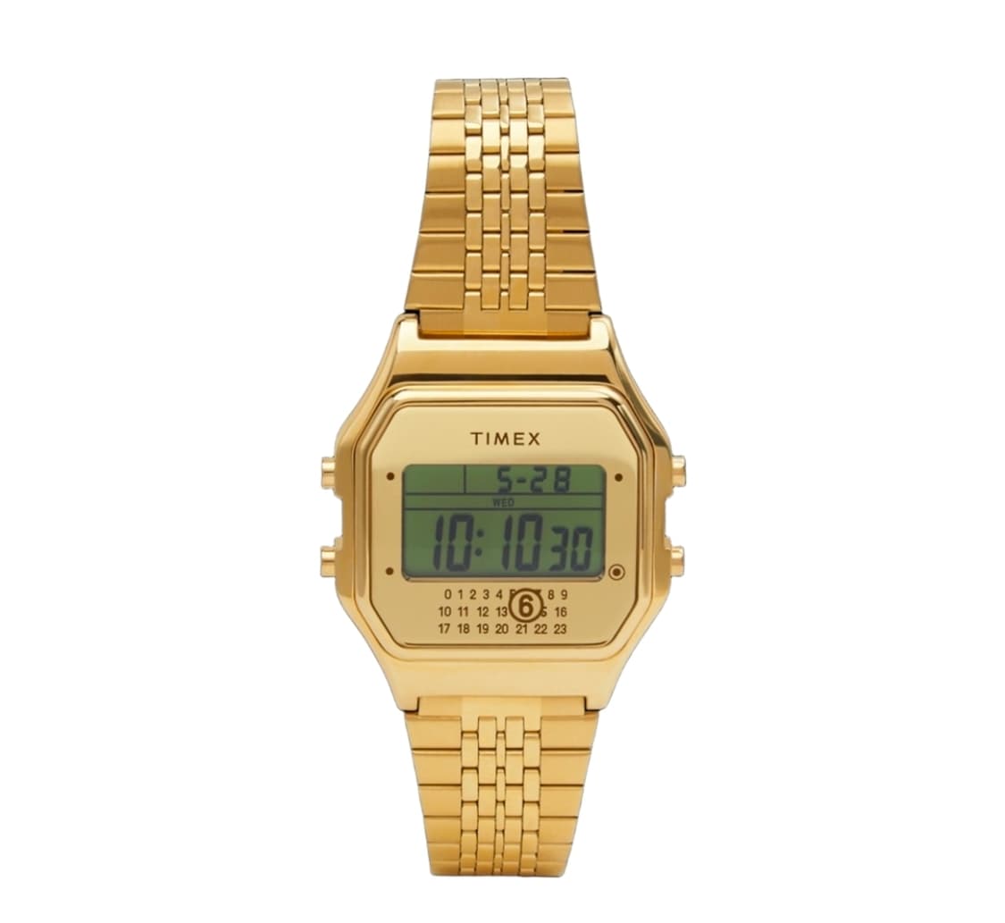 타이맥스 x MM6 메종 마르지엘라 T80 스테인리스 스틸 골드 팔아요 상품이미지1