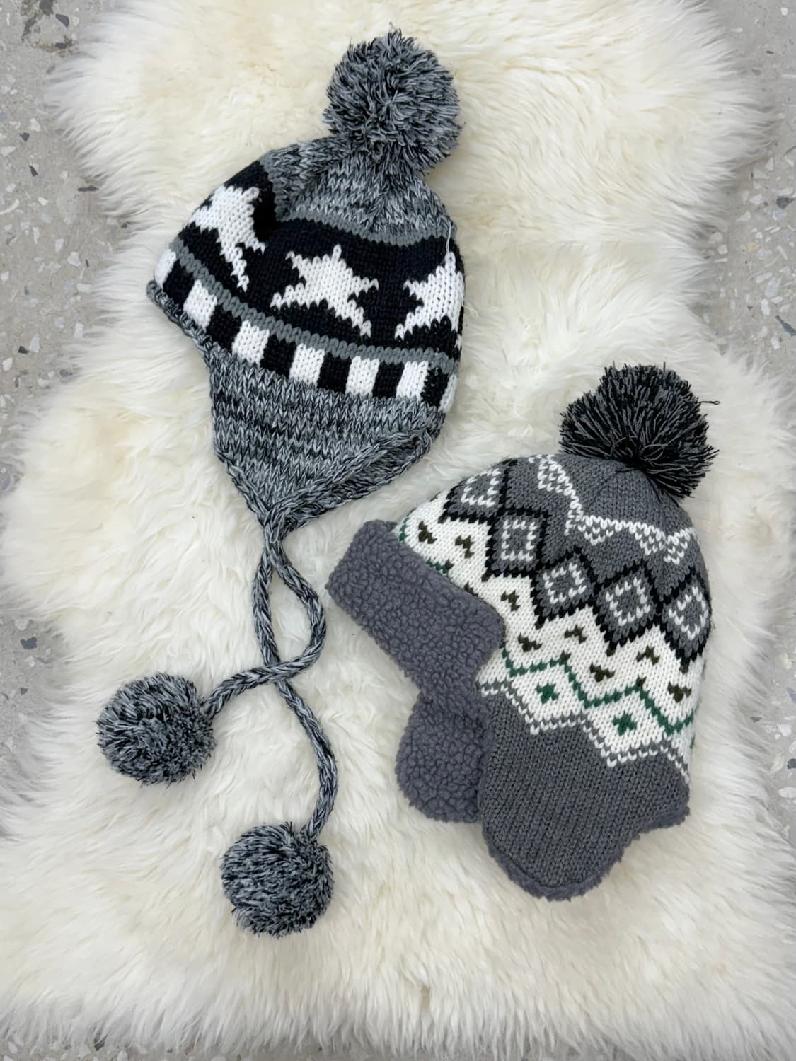 키치 스타 이어머프 방울 비니 상품이미지3