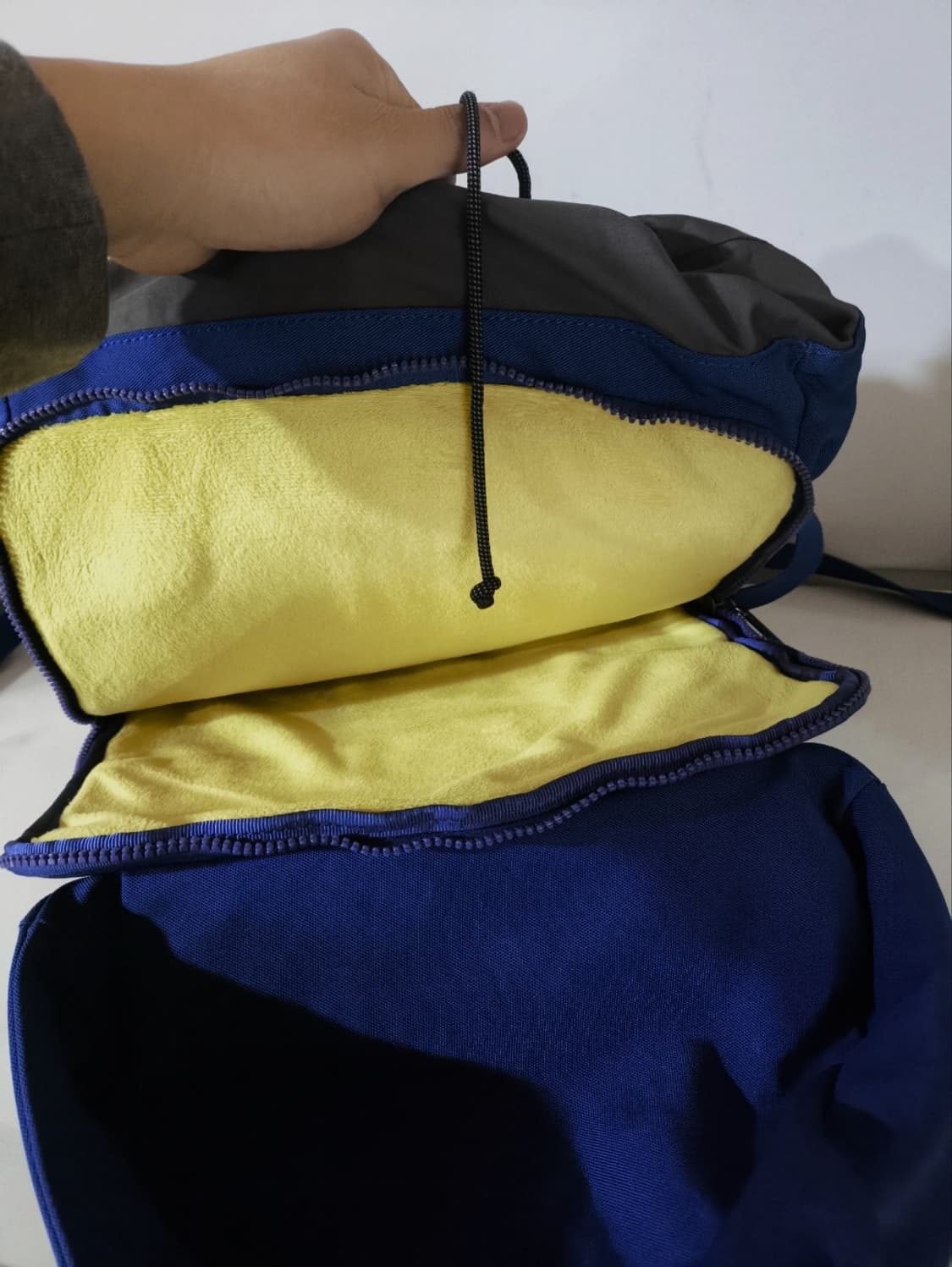 만다리나덕 캐리어백팩 노트북백팩 블루 상품이미지8