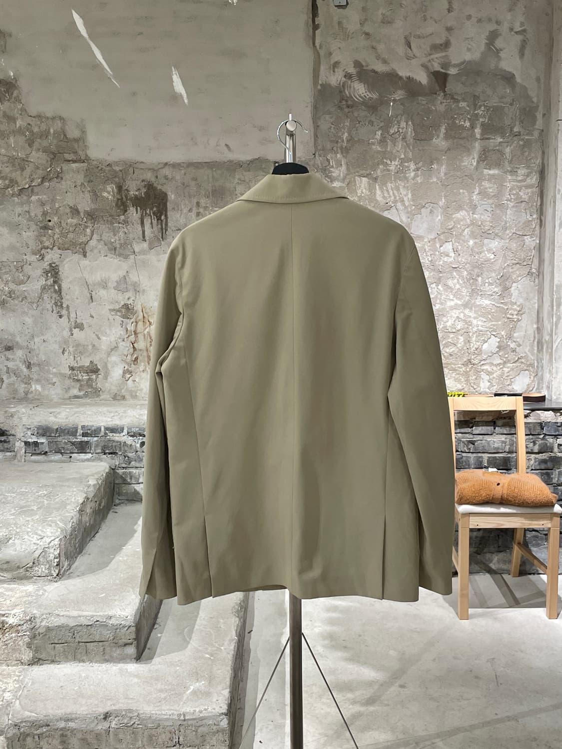 프라다 베이지 멀티 포켓 3B 폴리에스터 블레이저 상품이미지6