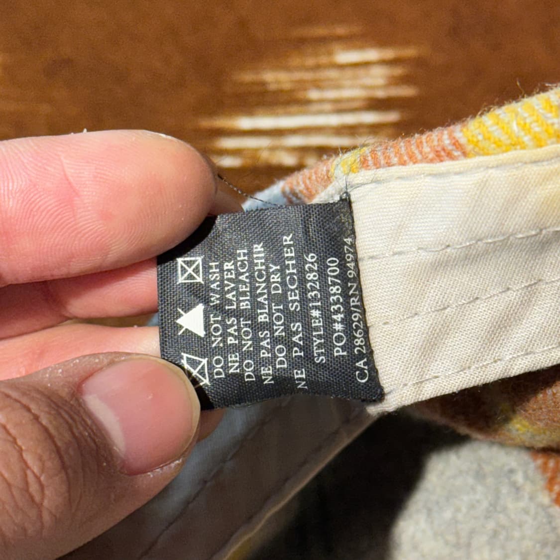 스투시 울 체크 캠프캡 (OS) 상품이미지8