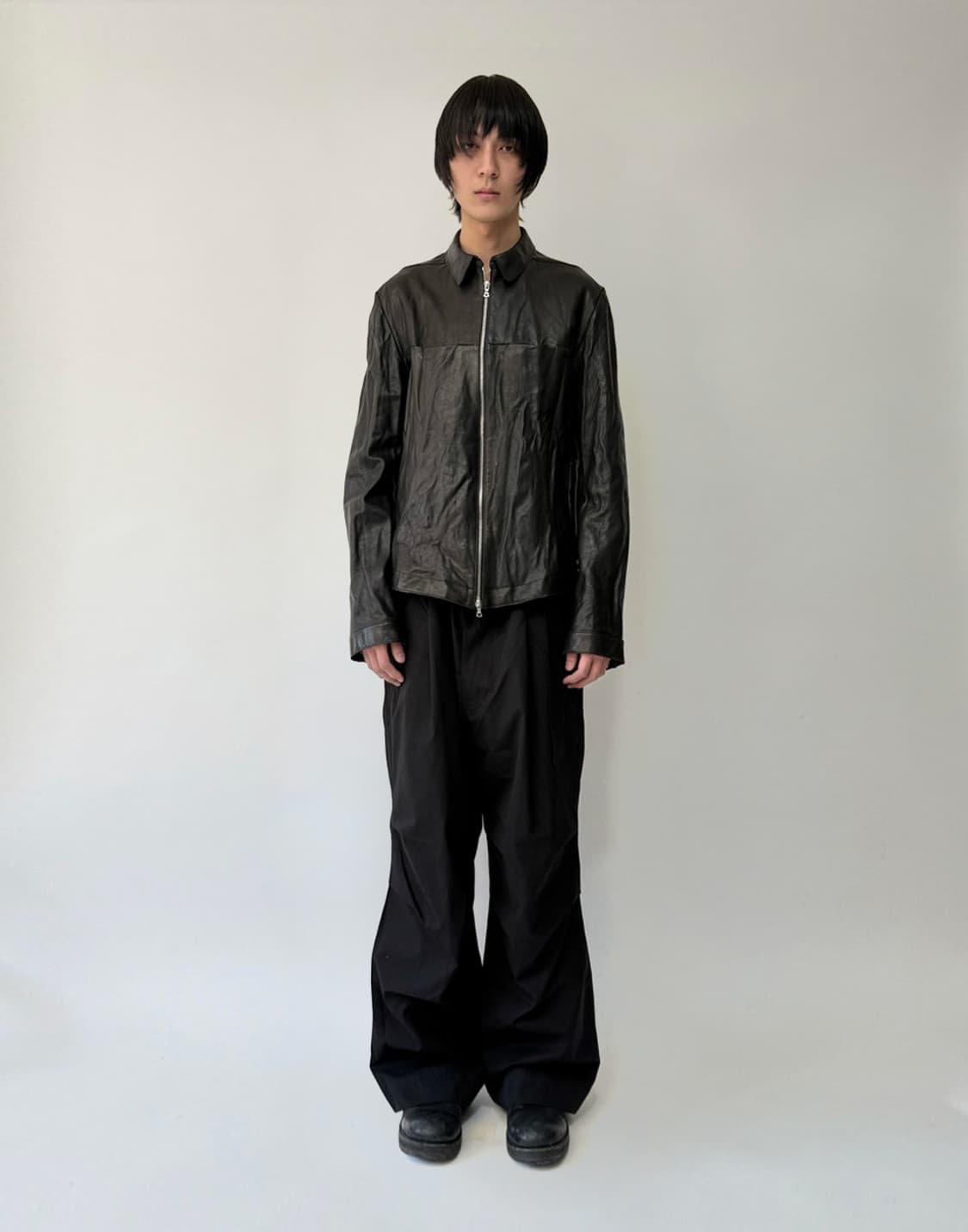 San 263-1 싱글 레더 자켓 상품이미지3