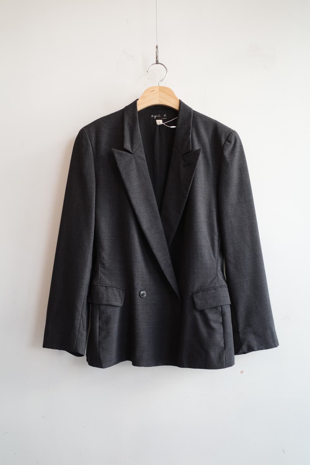 Agnes.b 아네스베 피크드라펠 울 자켓  상품이미지1