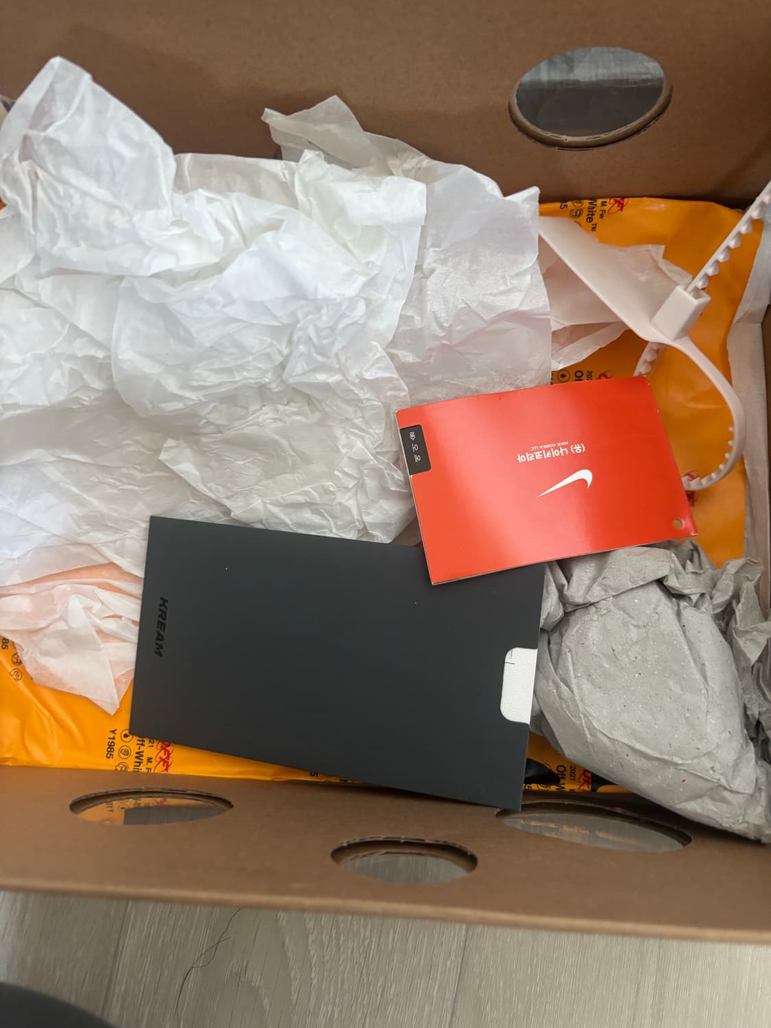 나이키 오프화이트 덩크 로우 265 상품이미지9