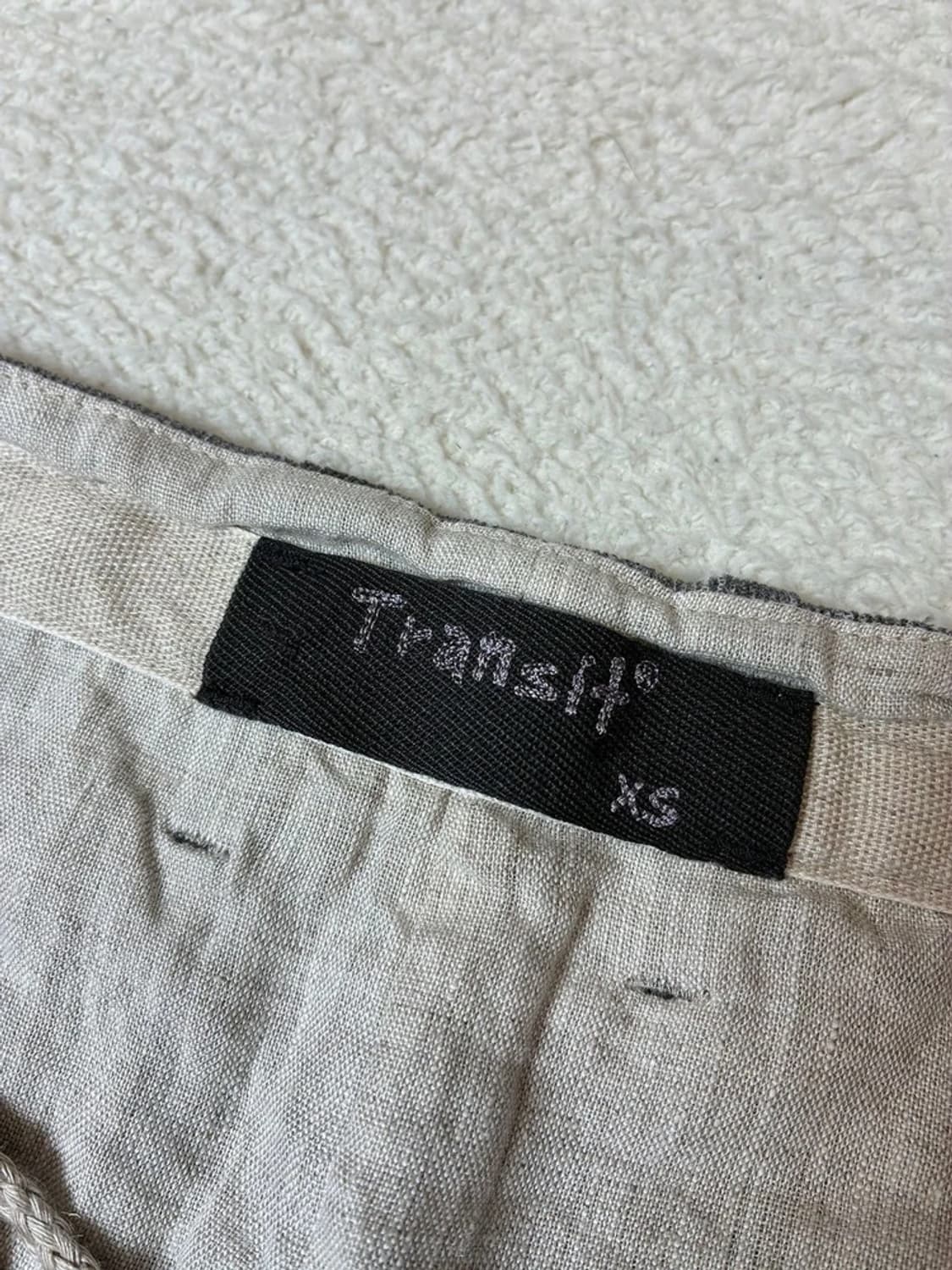 트랜짓 이태리 린넨 배기 스트레이트 팬츠 PN7675 상품이미지7