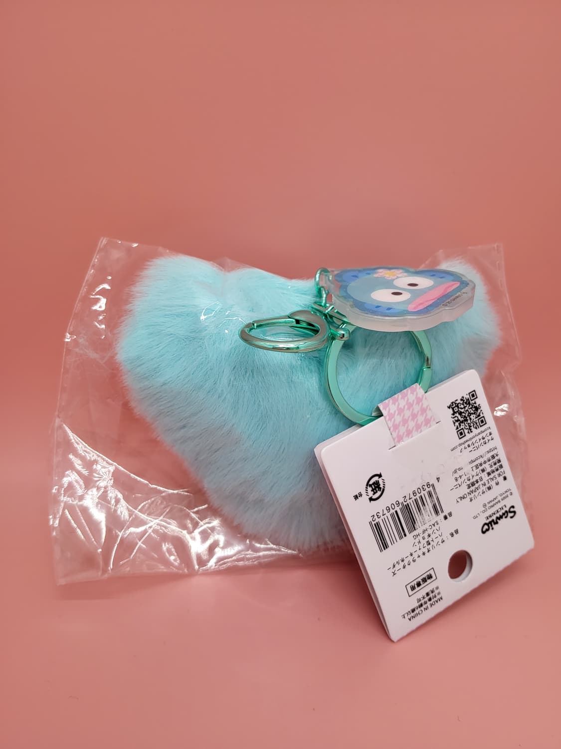 산리오 한교동 폭신폭신 하트 폼폼 키링 상품이미지2