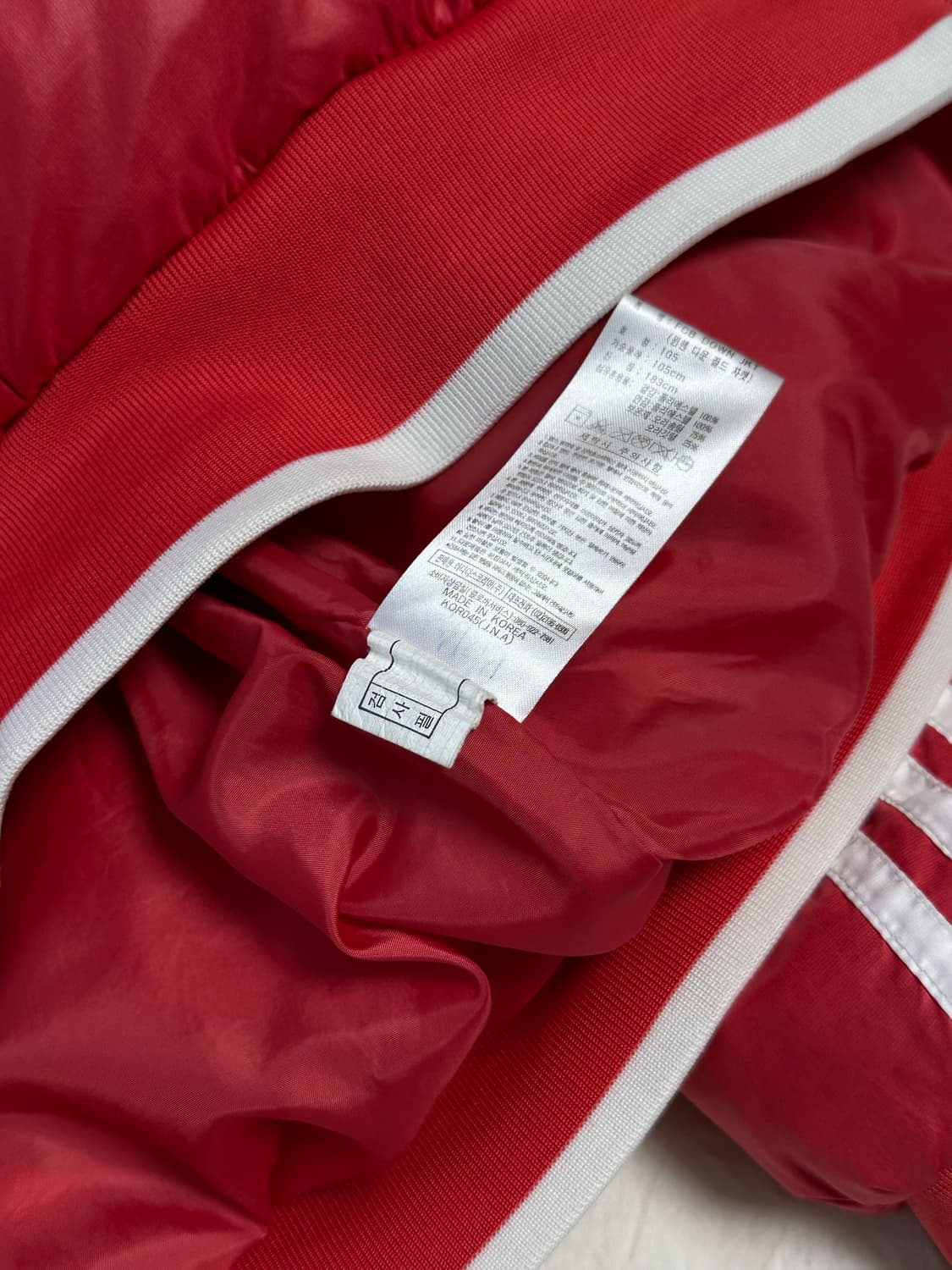 아디다스 바이에른 뮌헨 FC 오리털 패딩 다운 라지 상품이미지5