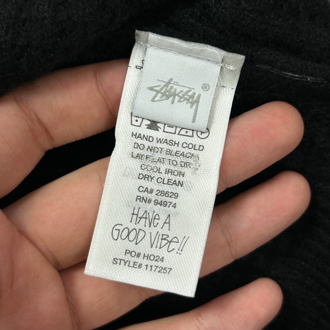 스투시 와플 캐시미어 니트 상품이미지4