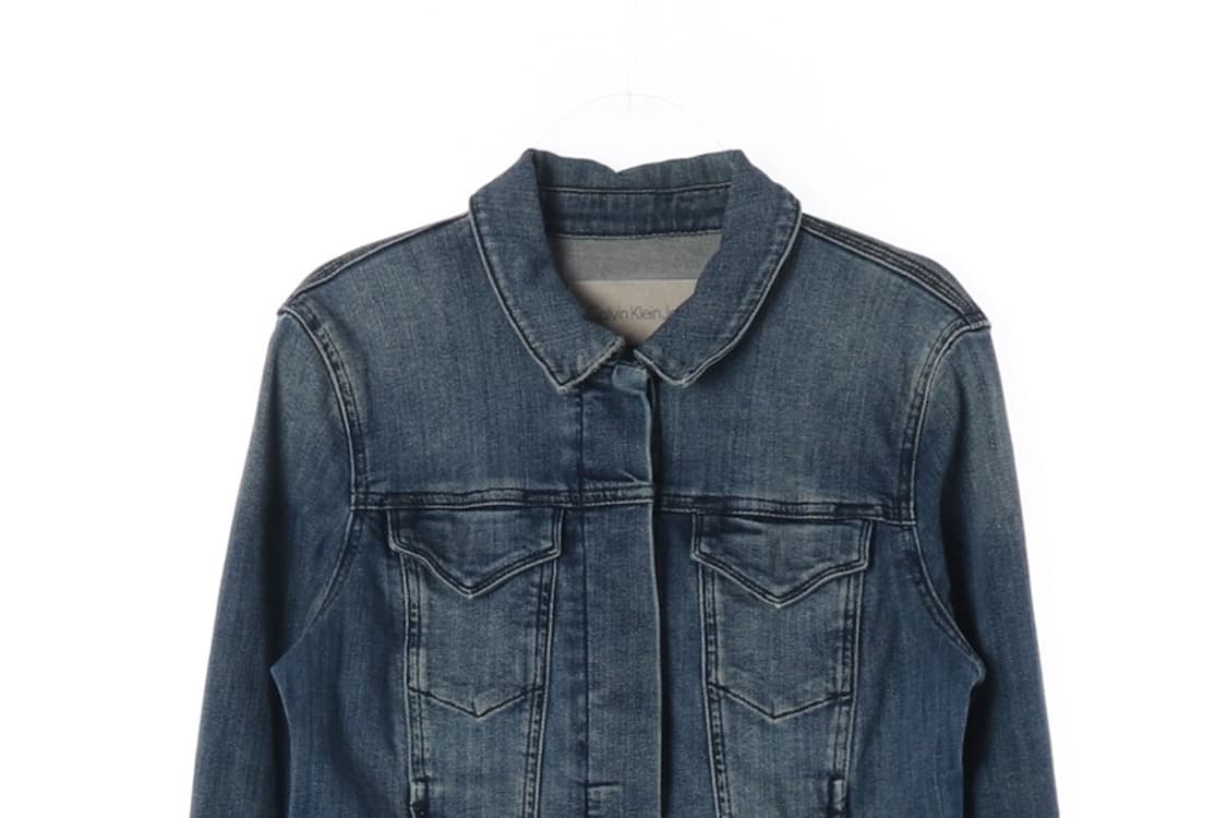 캘빈클라인 진스 중청 슬림핏 데님 자켓 S 상품이미지3