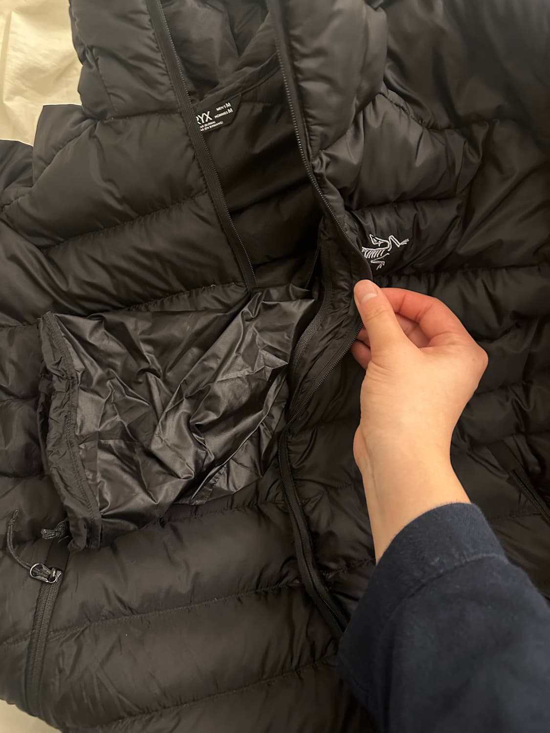 아크테릭스 세륨 후디 블랙 M 상품이미지7