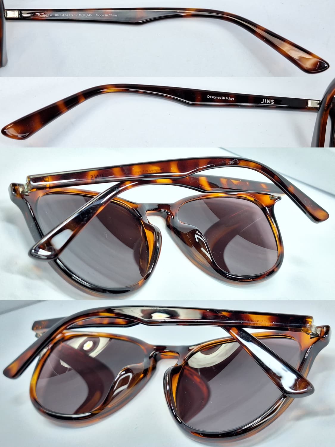 JINS 진스 MRF-17S-830GE 호피 웰링턴 선글라스/ 일본 수입 상품이미지6