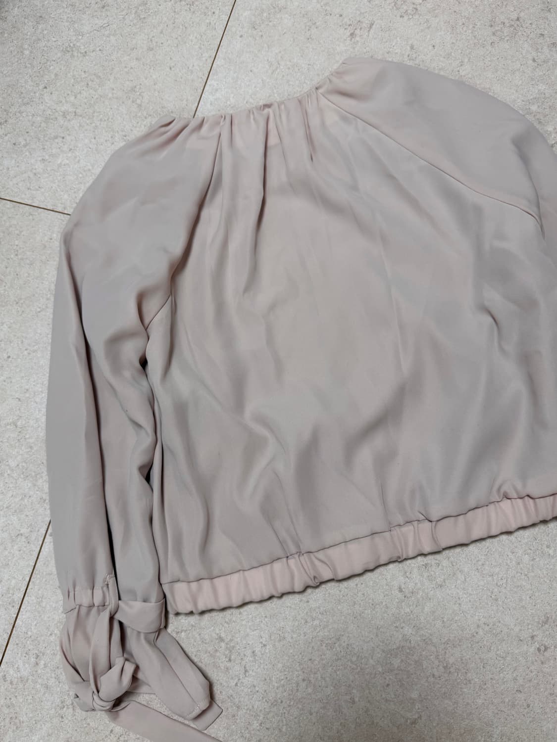 라떼갸루 히메갸루 엑시즈팜 봄 바람막이 리본 자켓 상품이미지6