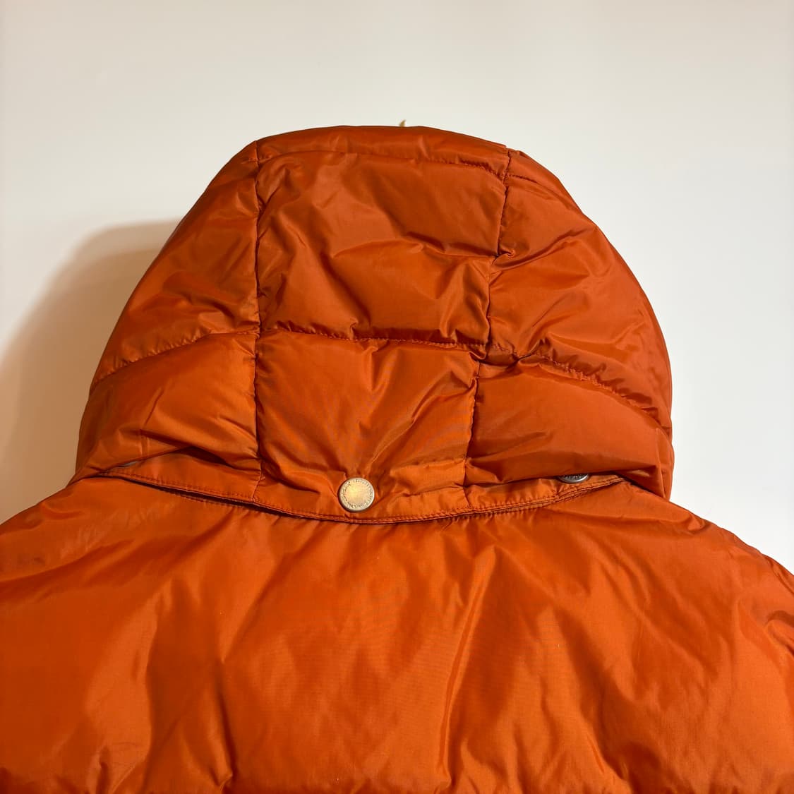 JEEP 지프 레거시 패치 오렌지 후드 패딩 베스트 상품이미지6