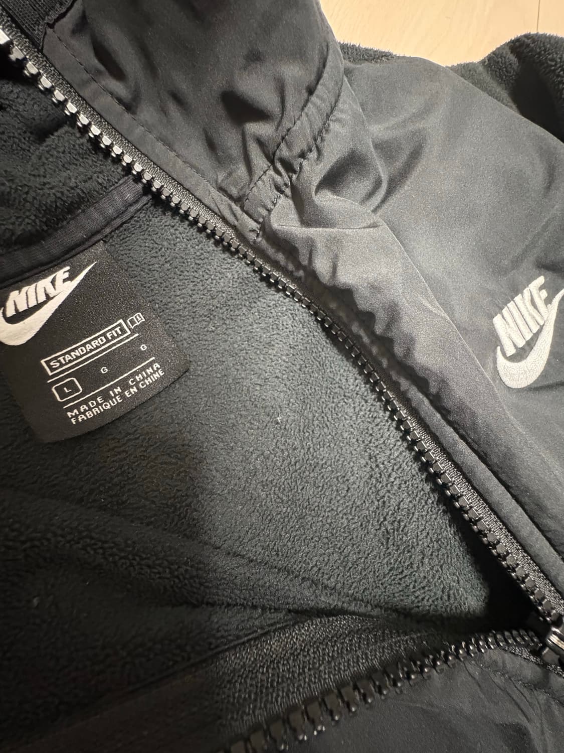 나이키 시티에디션 풀집업 기모 후드 셰르파 후리스 상품이미지4