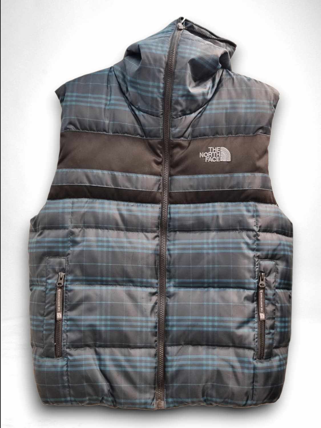 🖤 노스페이스 체크 다운 베스트 상품이미지3