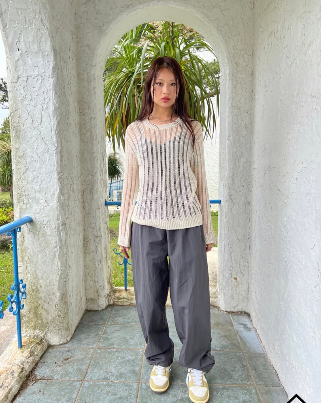 서지수 착용 그레이 트레이닝 팬츠 상품이미지2