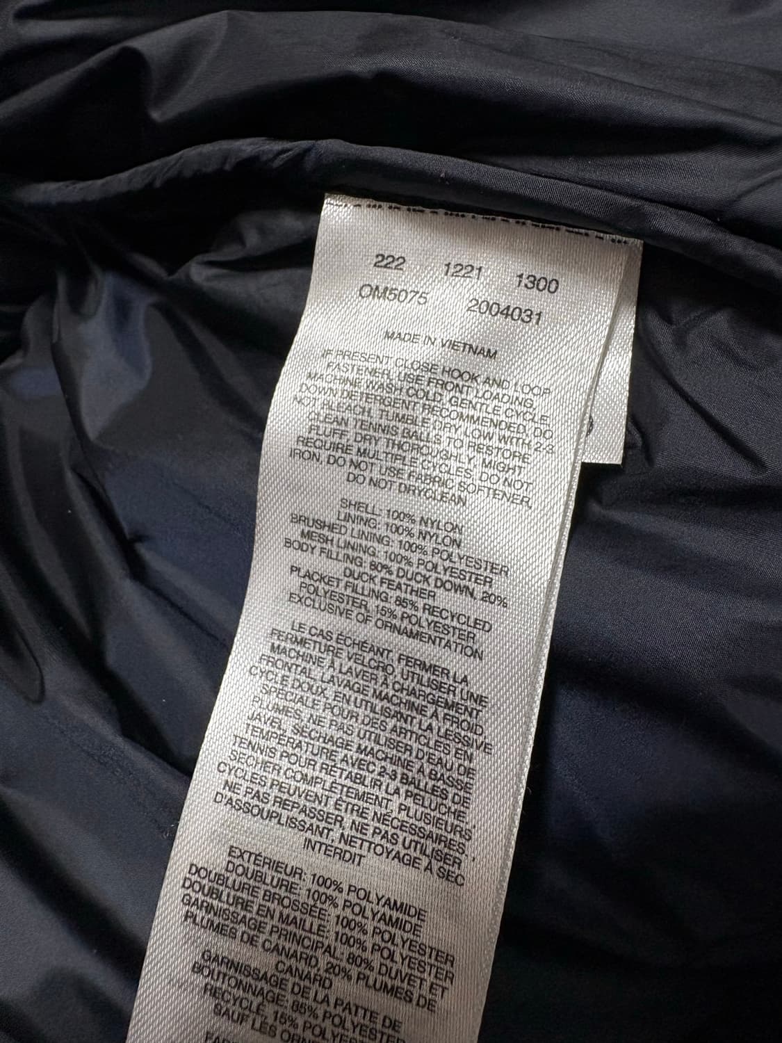 마운트하드웨어 네바다 다운자켓 블랙 상품이미지7